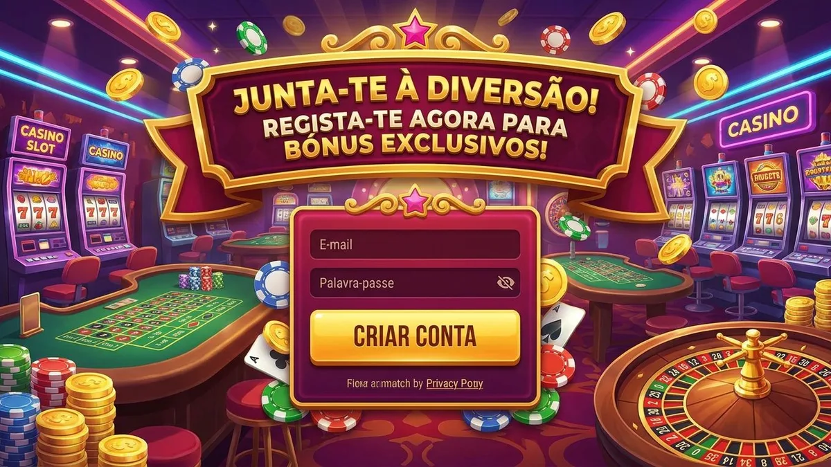 Registo com bónus